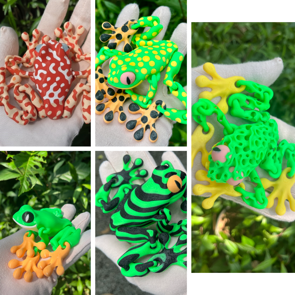 Buy ARTICULATED FROG PACK (5 FROGS) for $8.99 - 3D model on Thangs